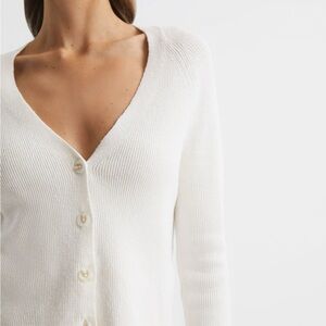 Love Tree Cream Button-Up Cardigan